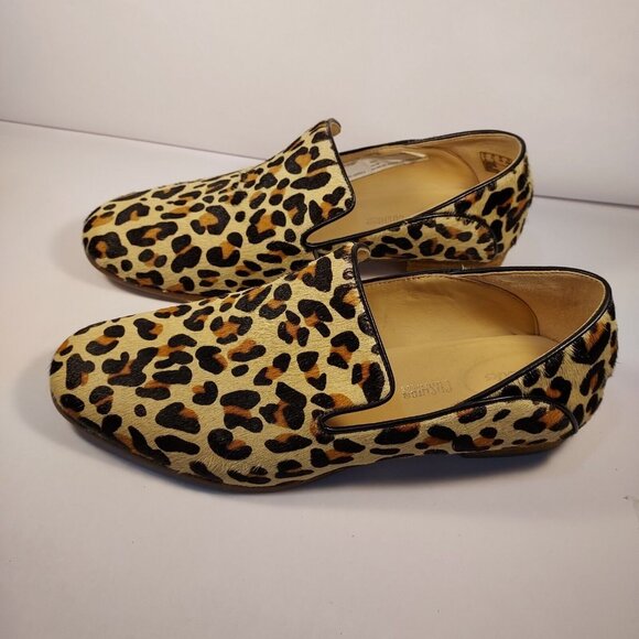 Clarks Cushion plus animal print shoes size 7.5 small heel - Picture 7 of 12